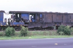 Pandrol Jackson railgrinder about to start grinding